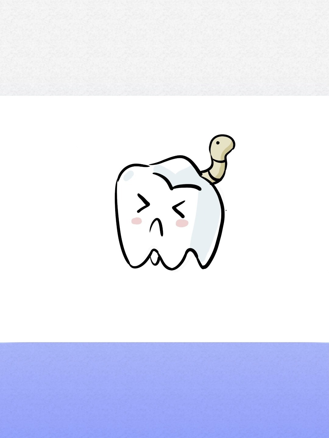 简笔画|保护牙齿,才能没有蛀牙~