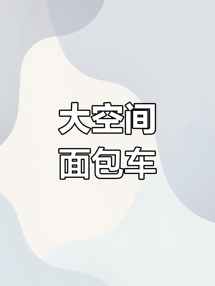 东风小康新款面包车,超大空间任你放