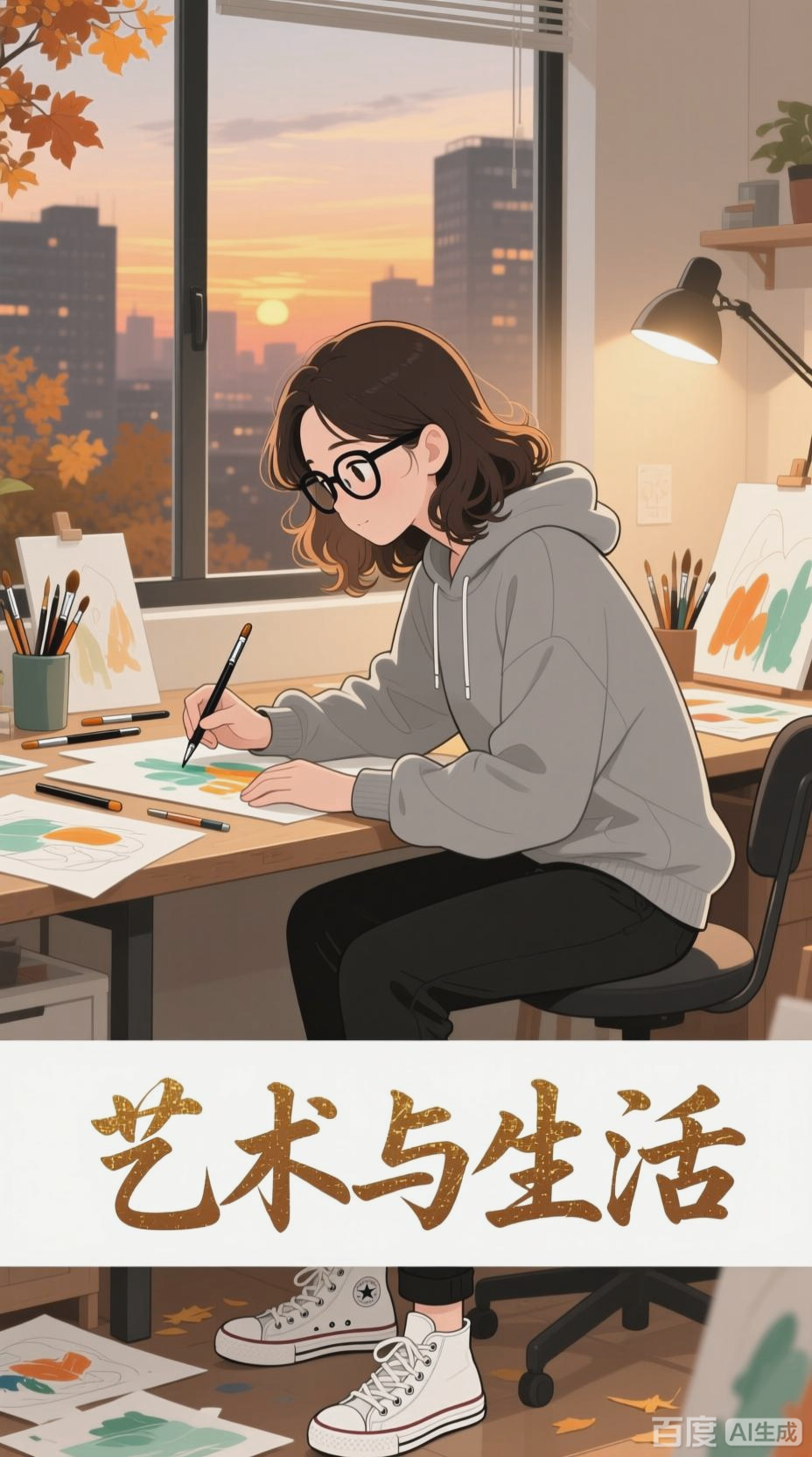 插画师的日常，创意与生活的交织