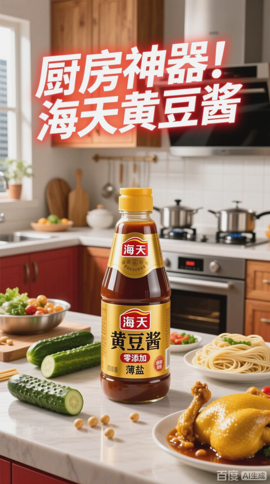 海天黄豆酱，厨房调味新选择