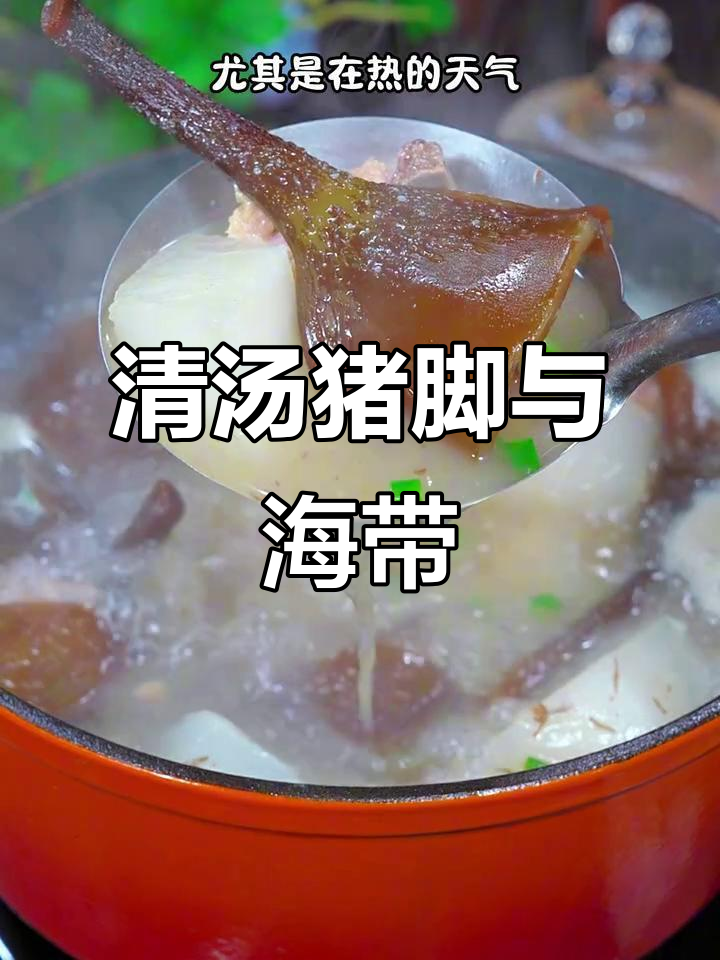 广东潮汕猪脚饭,海带头萝卜汤让人怀念
