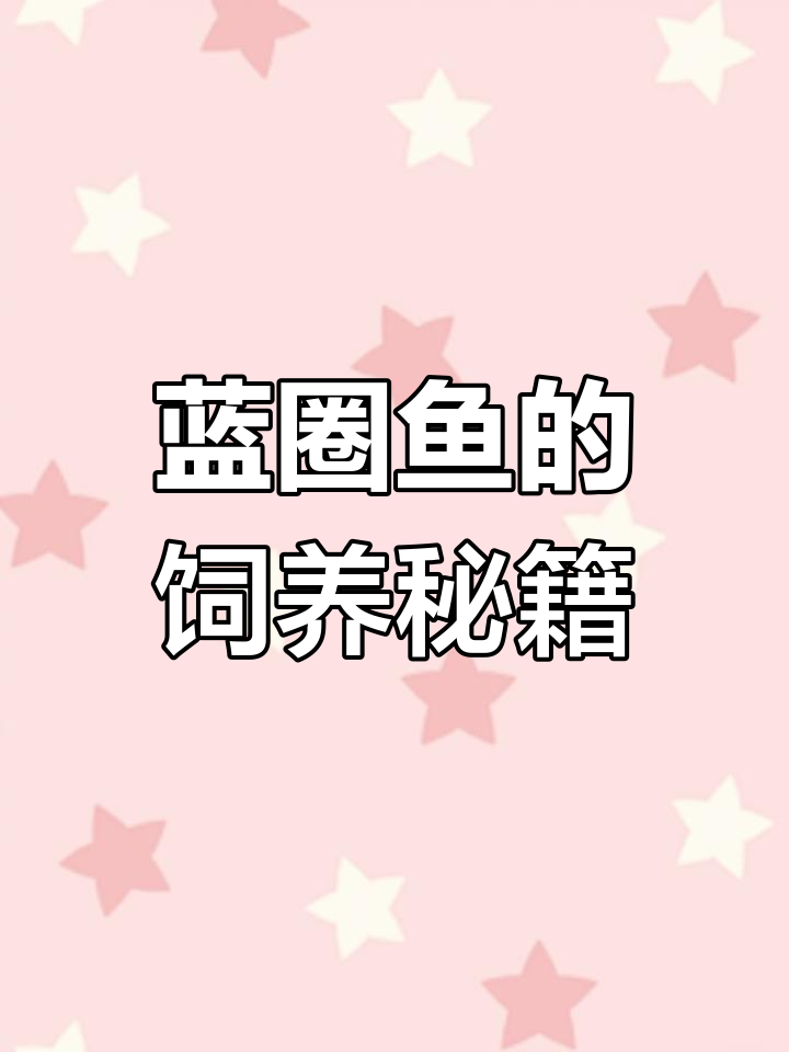 蓝圈神仙鱼吃什么?能否与珊瑚共养?