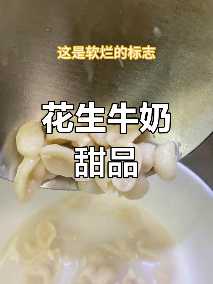 花生牛奶汤,浓郁蛋白味
