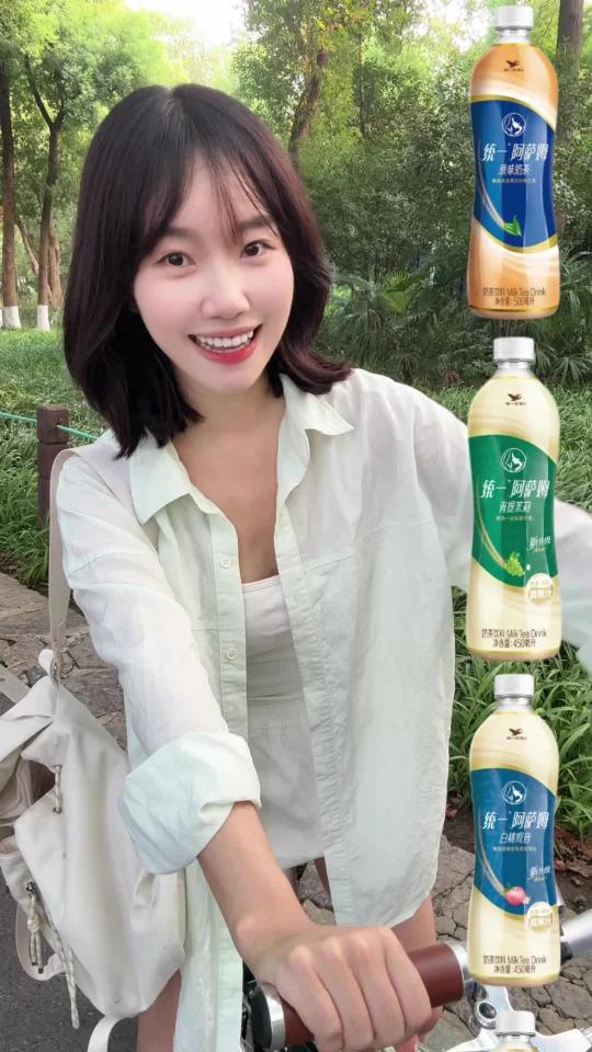 骑行的风里闻到了茉莉的香味