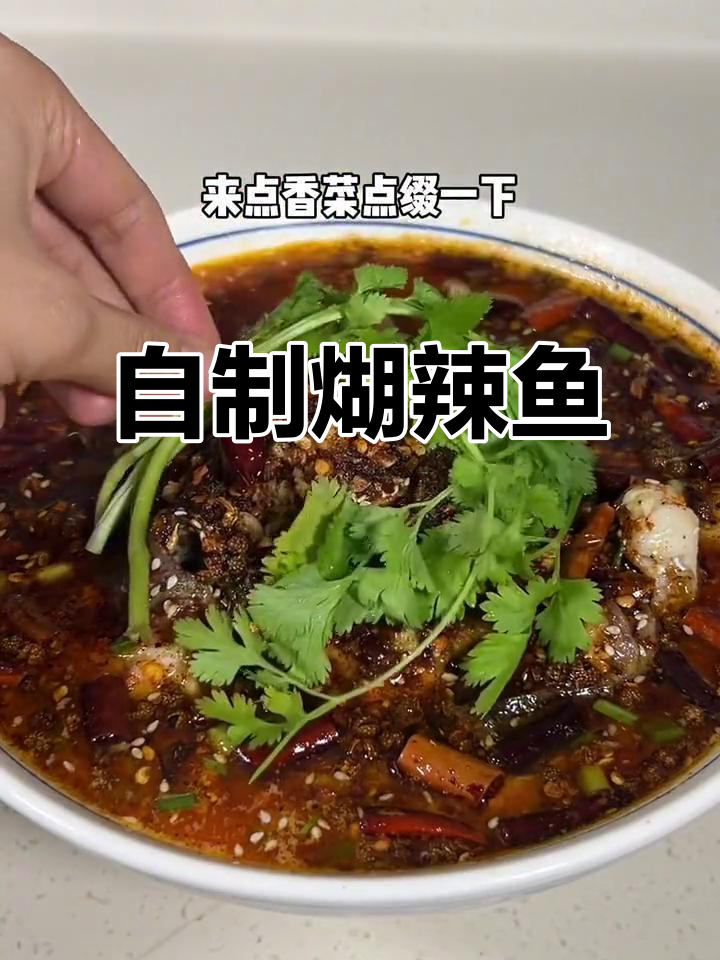 今晚做家庭版糊辣鱼,超级下饭!