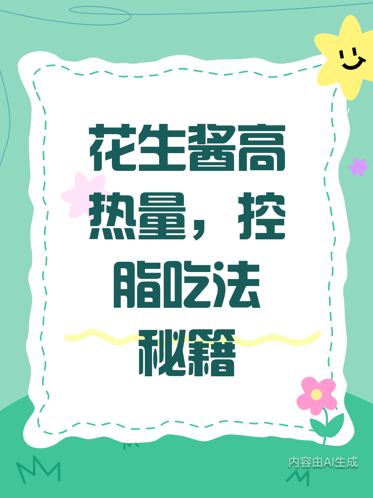 花生酱热量高?控脂吃法大揭秘!