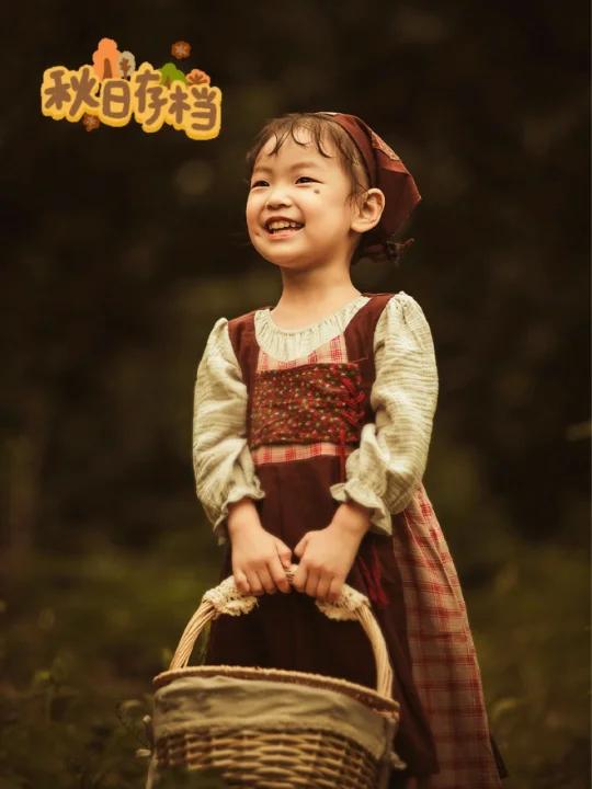 儿童摄影|来自秋天的油画惊艳了谁的眼睛