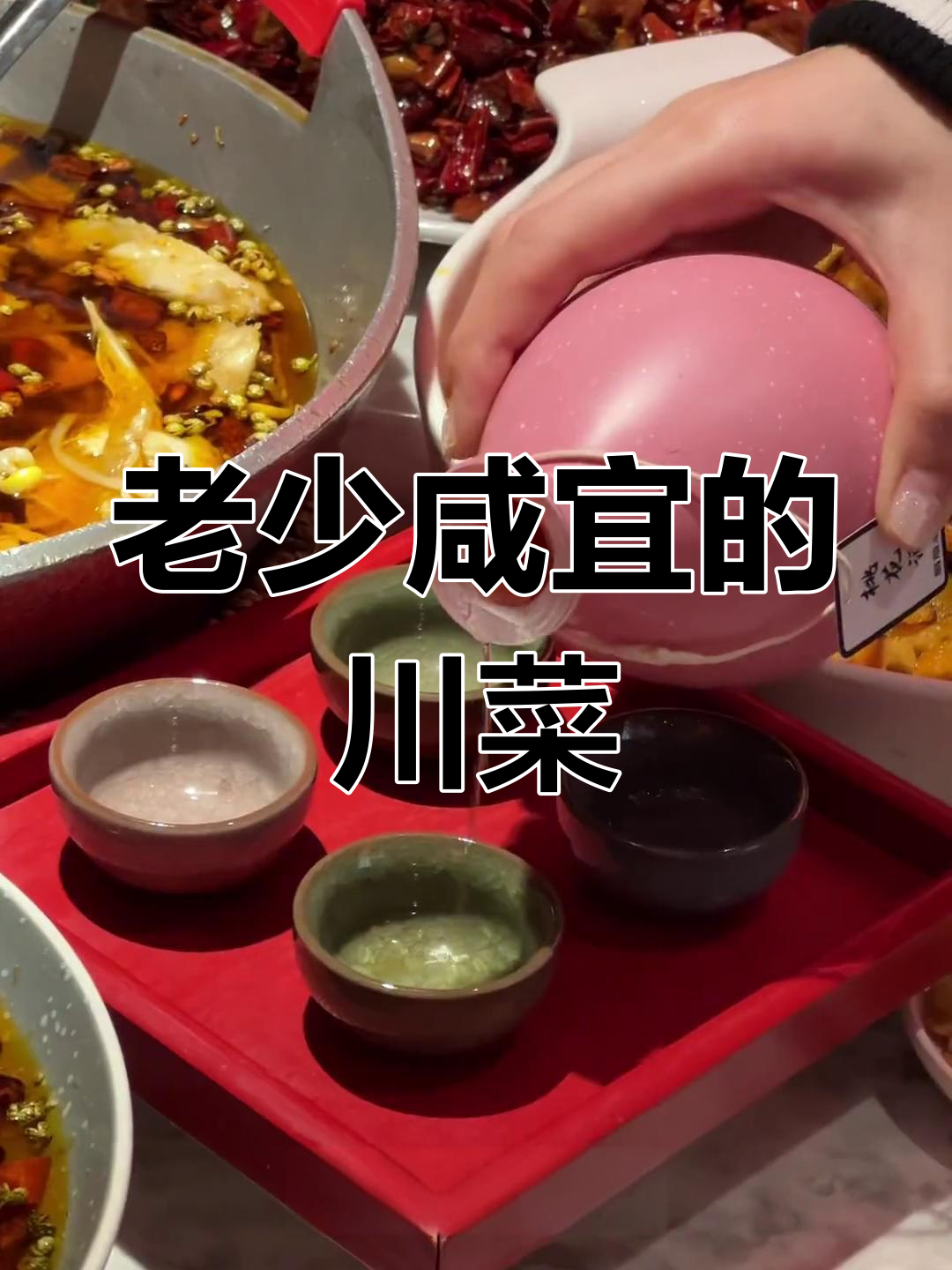 川菜也能温和,老少皆宜,辣味适中,分量足