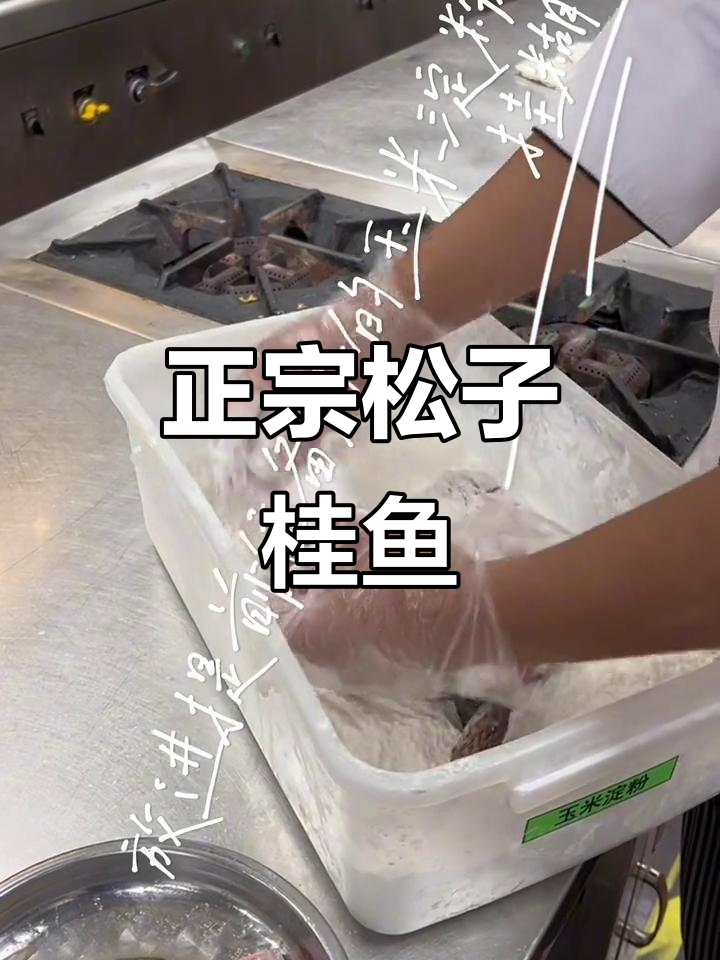松子桂鱼,独特风味源自正宗食材!