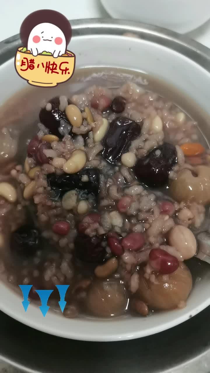 腊八粥 腊八节 记录真实生活 vlog日常 真材实料才能做出好味道