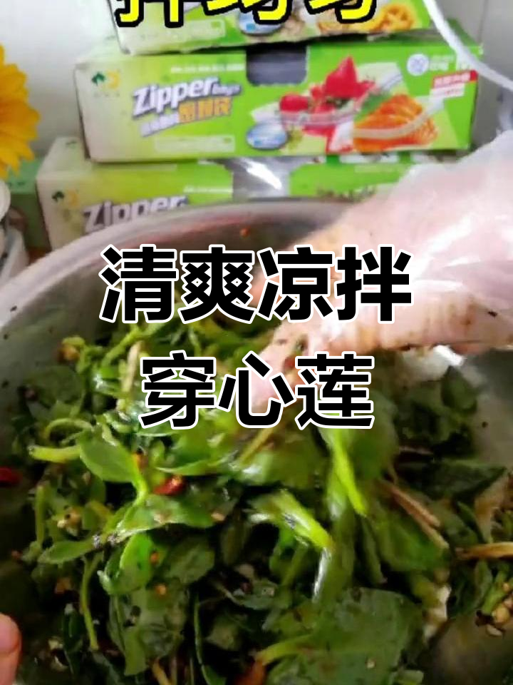 清爽开胃,凉拌穿心莲解火气