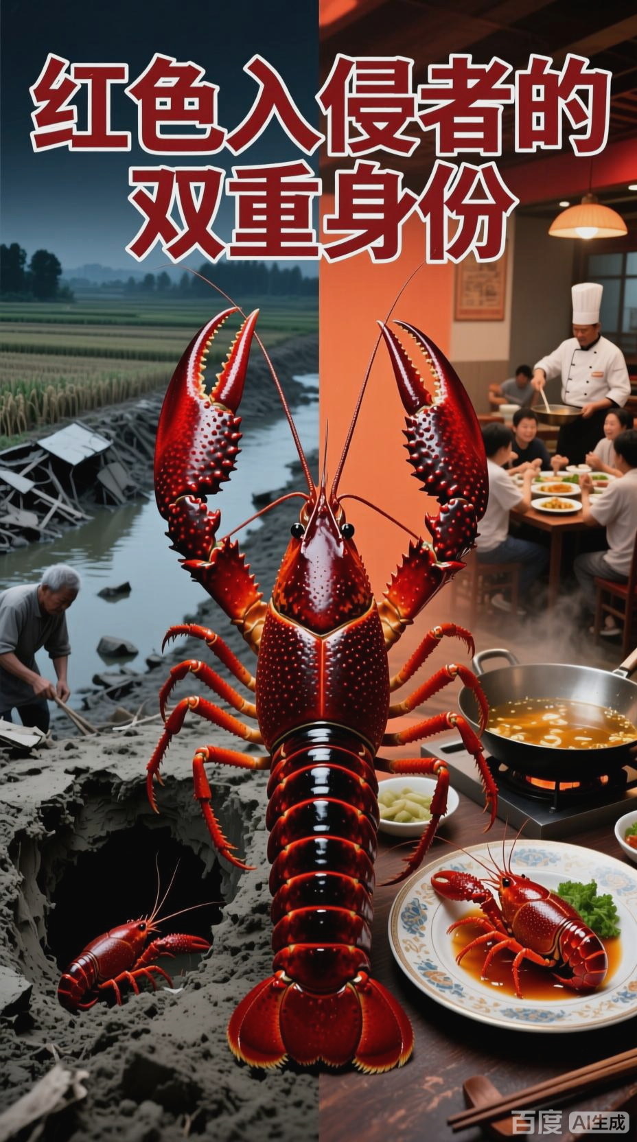 小龙虾:凶猛入侵者与经济新宠