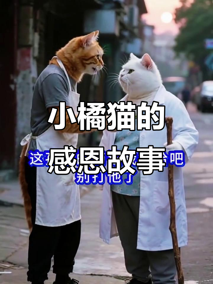 小橘猫感恩烤肉,滴水之恩当涌泉相报