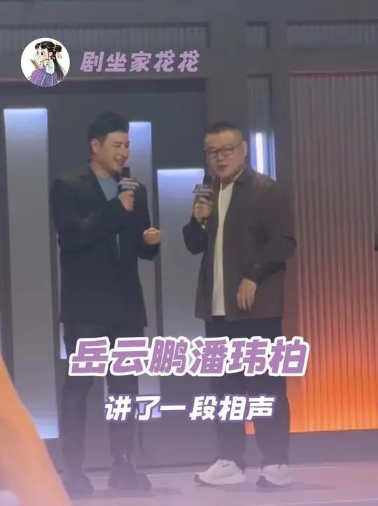 岳云鹏和潘玮柏凑一起秒变春晚现场