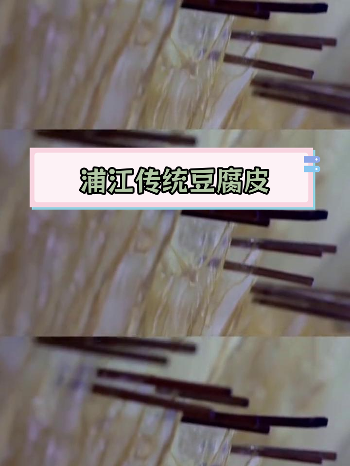 浦江豆腐皮:百年传承的独特美味