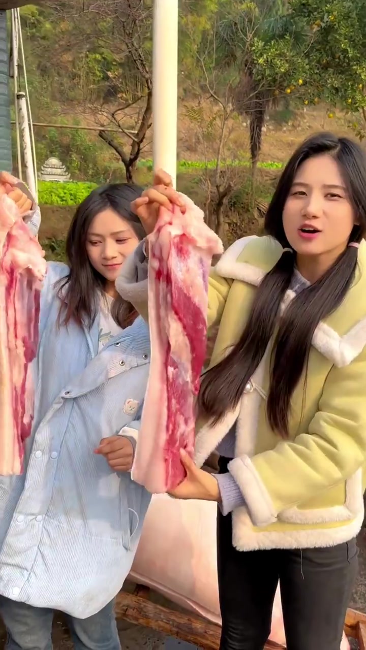 今天带你们看看腊肉制作的全过程