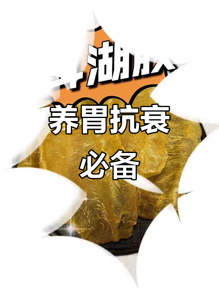 斗湖鱼胶,养胃又抗老,消化差的人必吃!