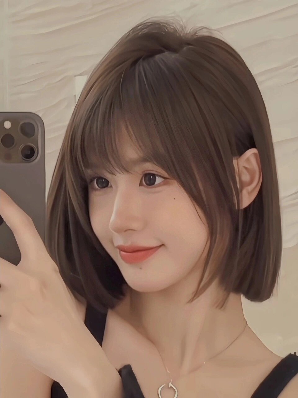 适合圆脸及方脸和椭圆脸的女生发型推荐