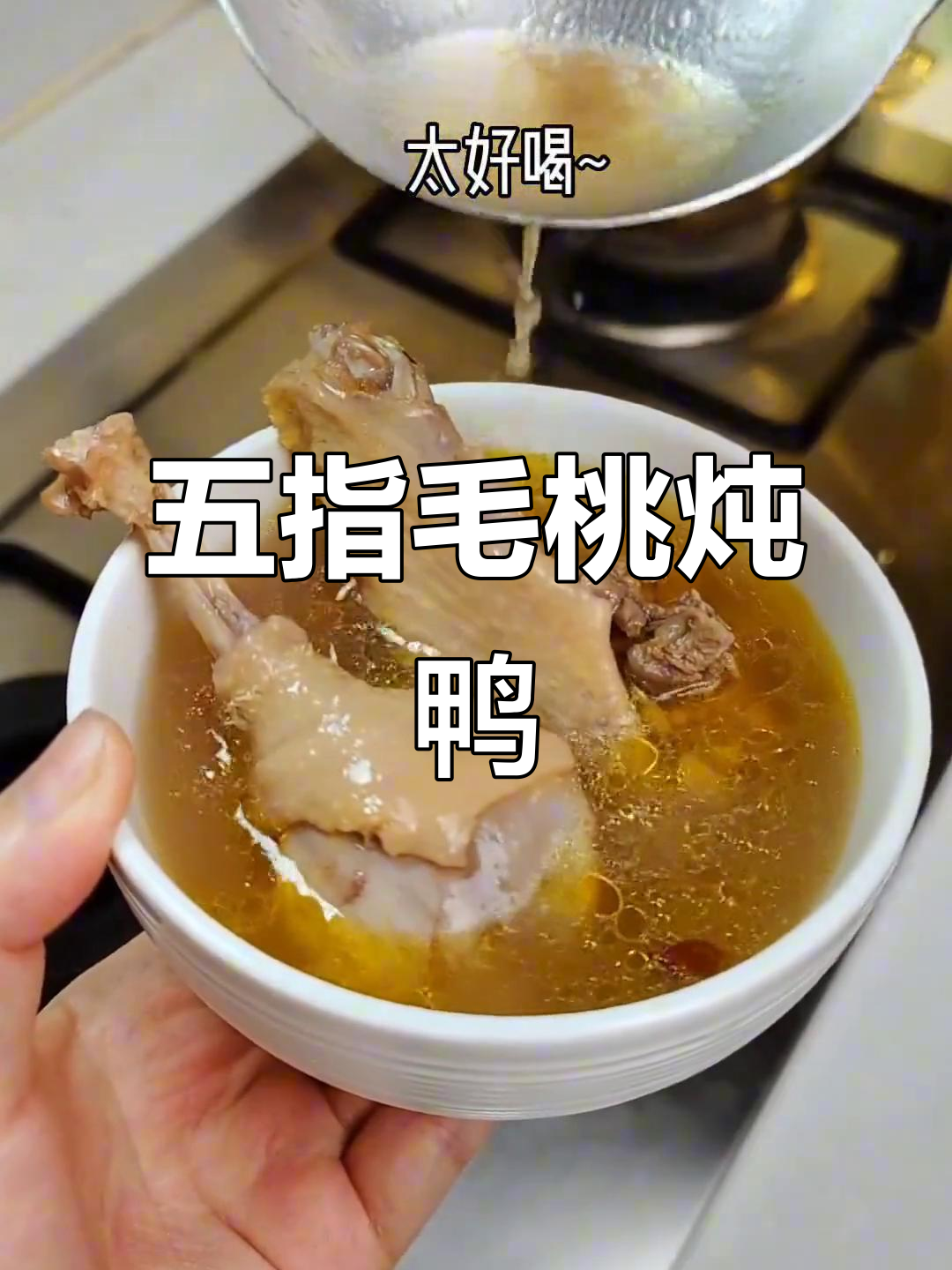 五指毛桃炖鸭汤,四季皆宜,滋补又美味