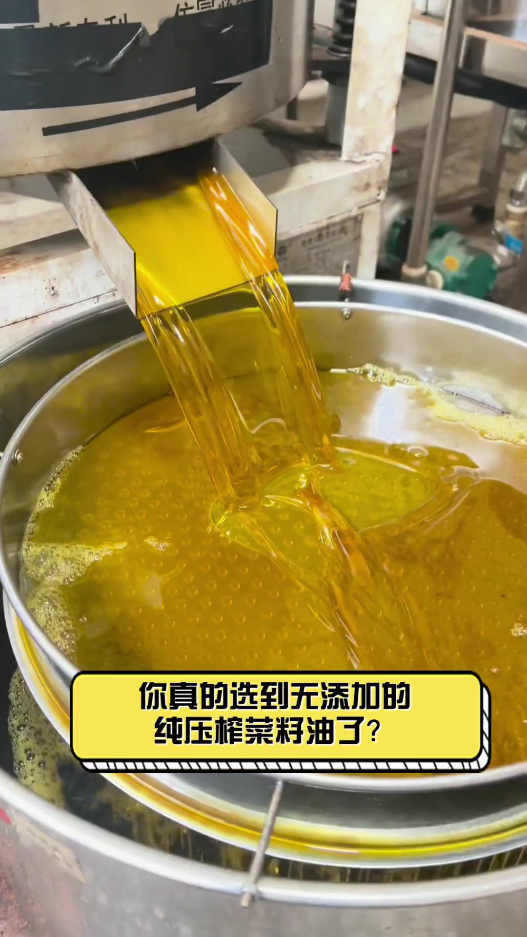 你真的选到无添加的纯压榨菜籽油了?