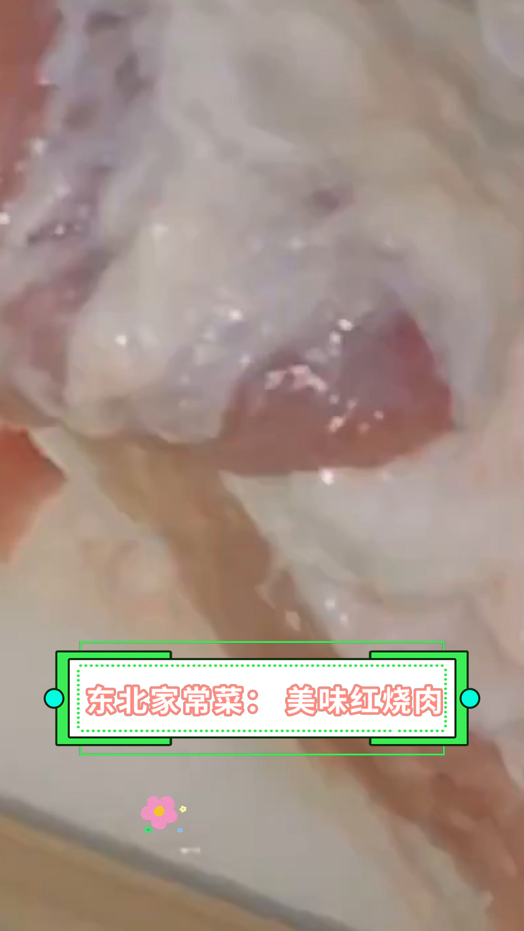 东北家常菜:美味红烧肉
