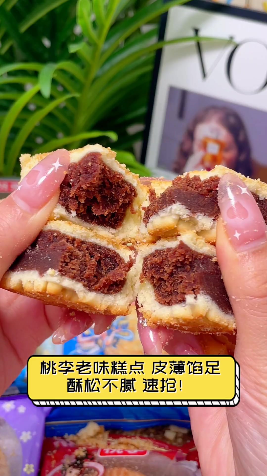 桃李老味糕点,皮薄馅足,酥松不腻,速抢!