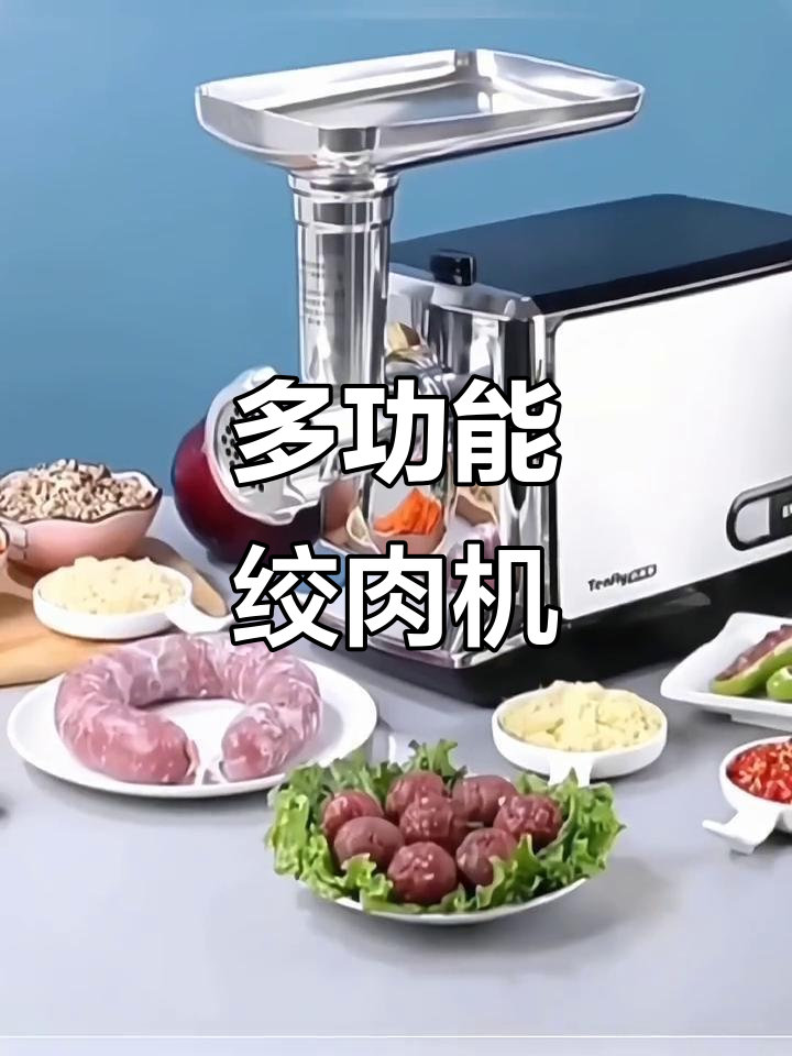 奥克斯绞肉机，家用商用两宜，轻松搅拌打馅