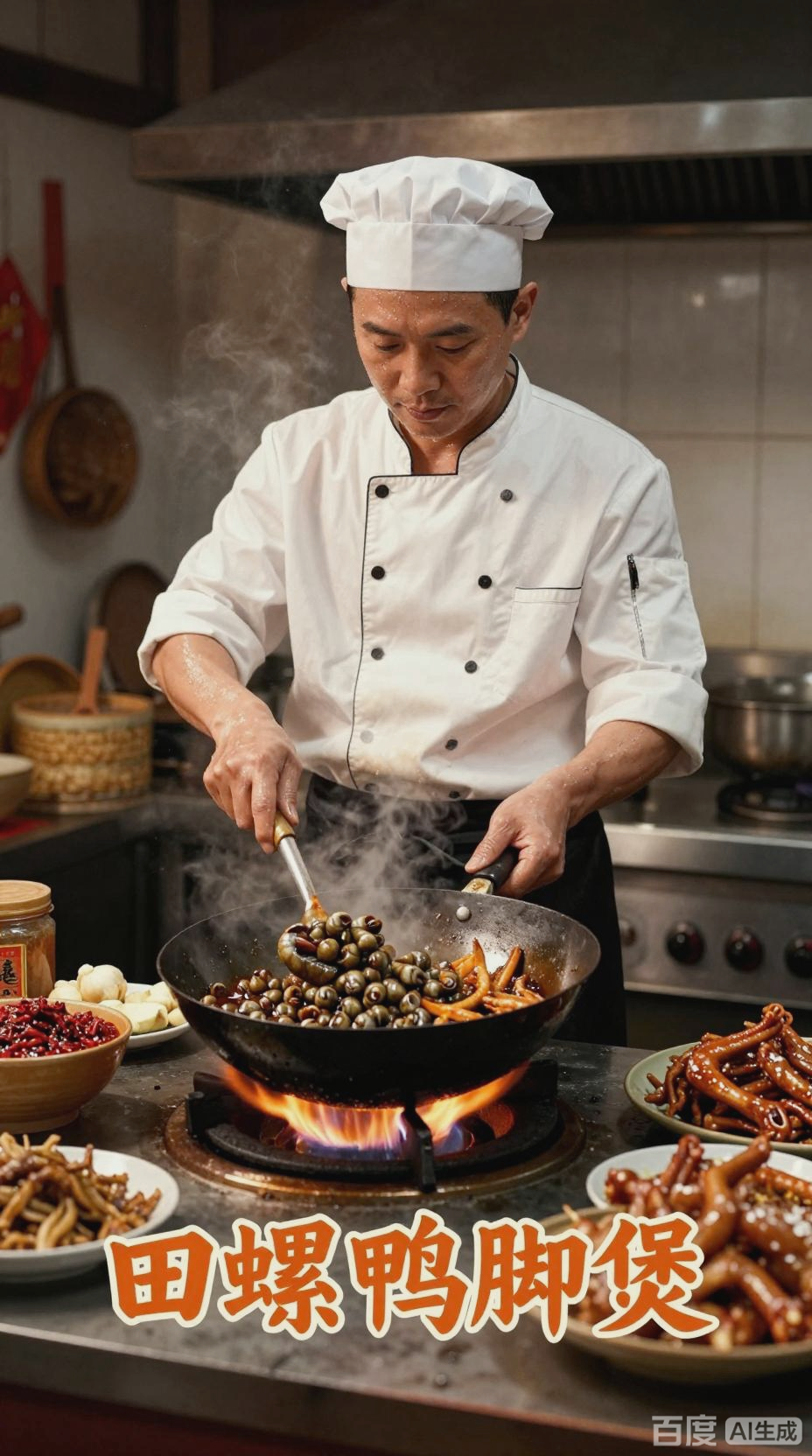 广西特色美食:田螺鸭脚煲