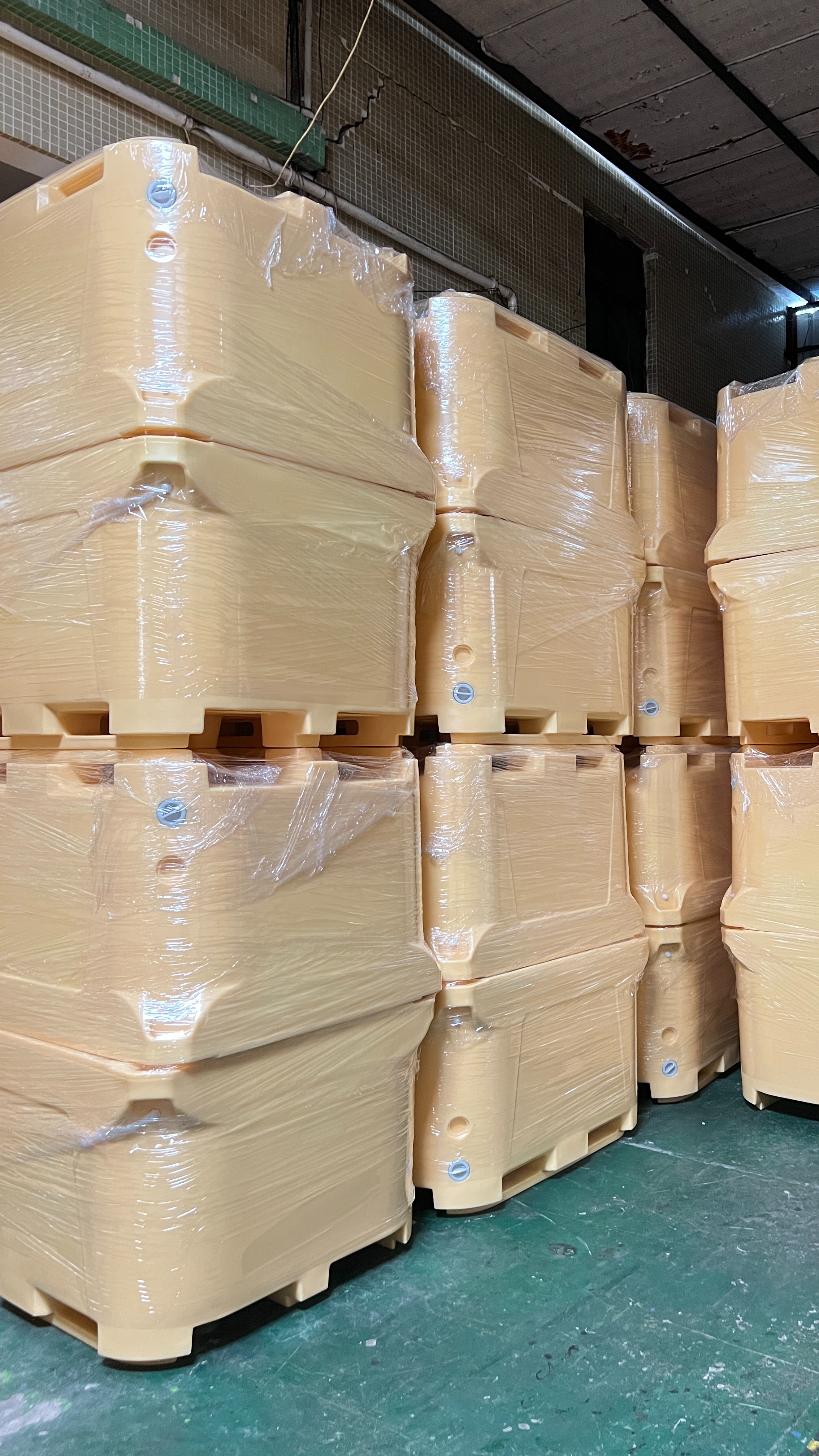 汉富大型保温箱活鱼运输箱坚固超长冷冻冷藏箱