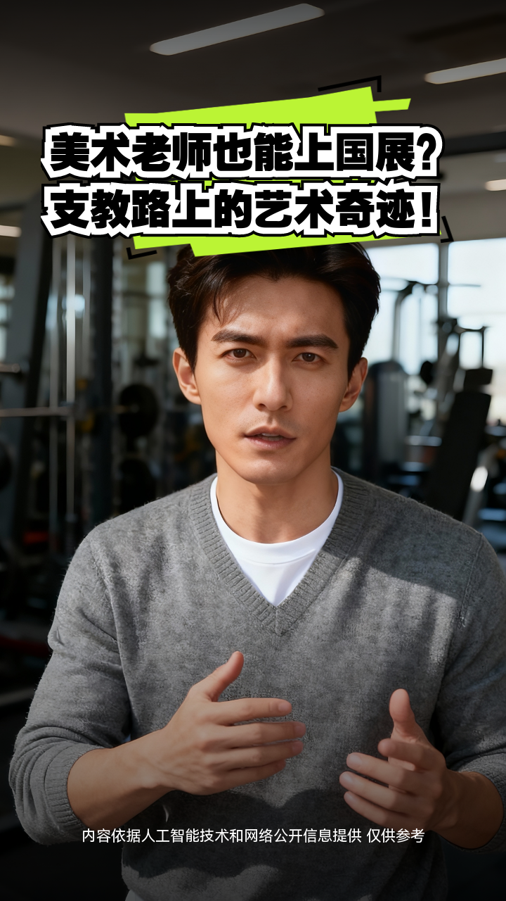 美术老师也能上国展？支教路上的艺术奇迹！