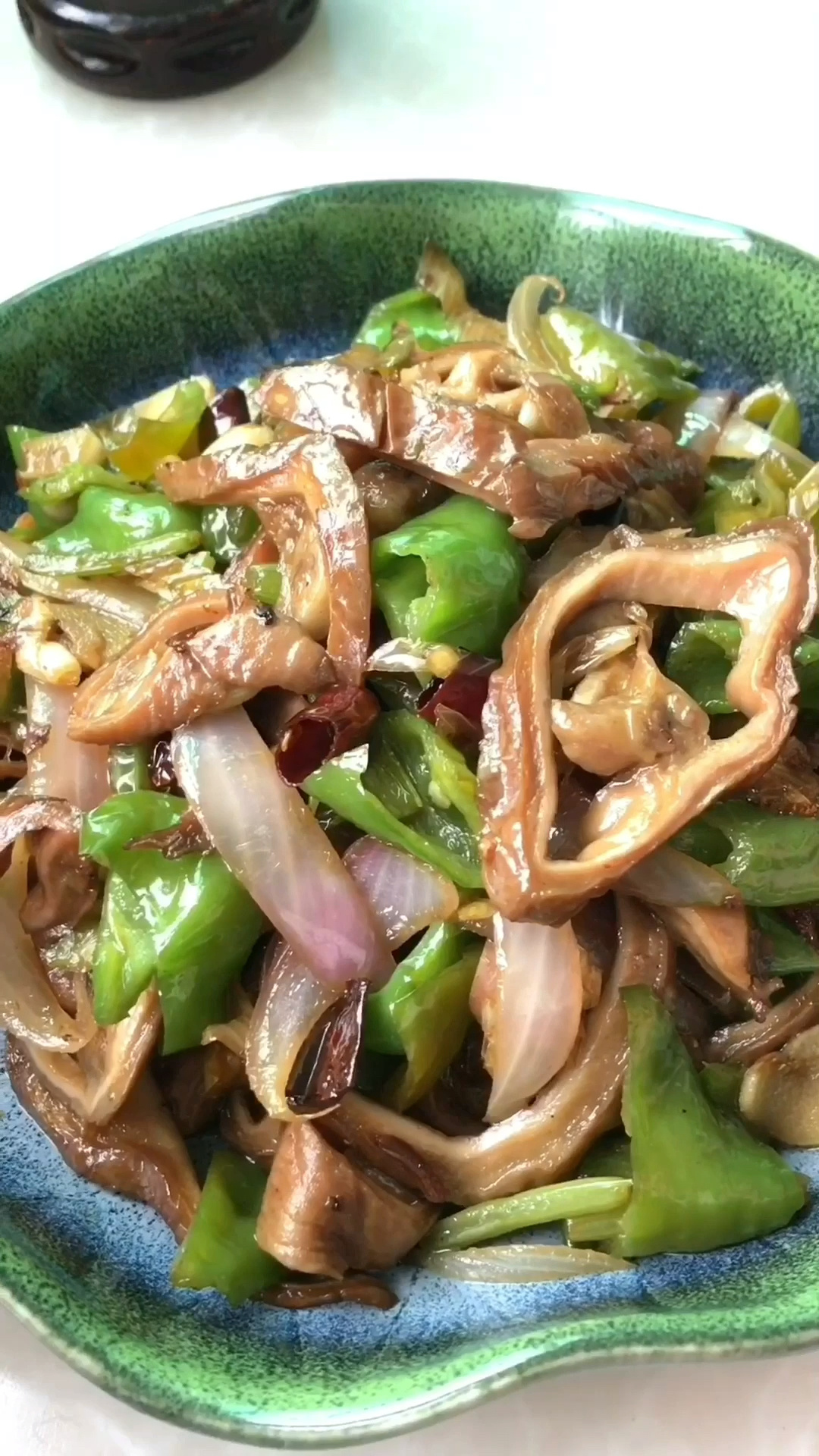 爆炒驴板肠,太下饭了