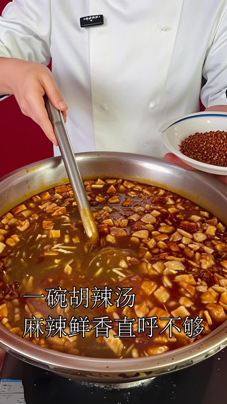 一碗胡辣汤，麻辣鲜香直呼不够