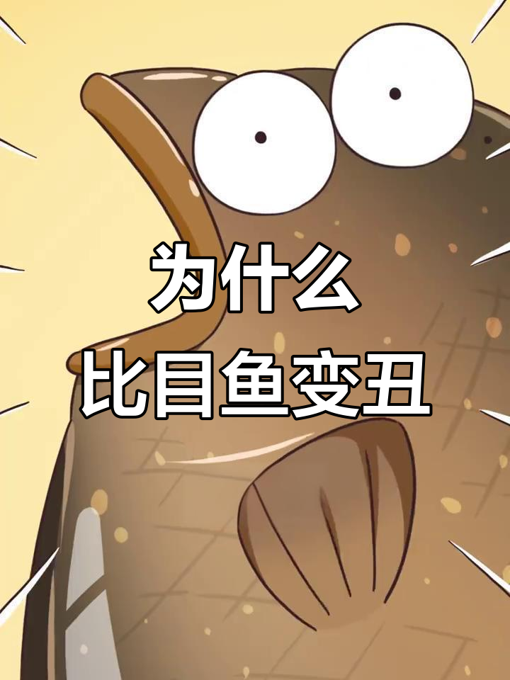 比目鱼为何越长越丑?它们内心也受伤了