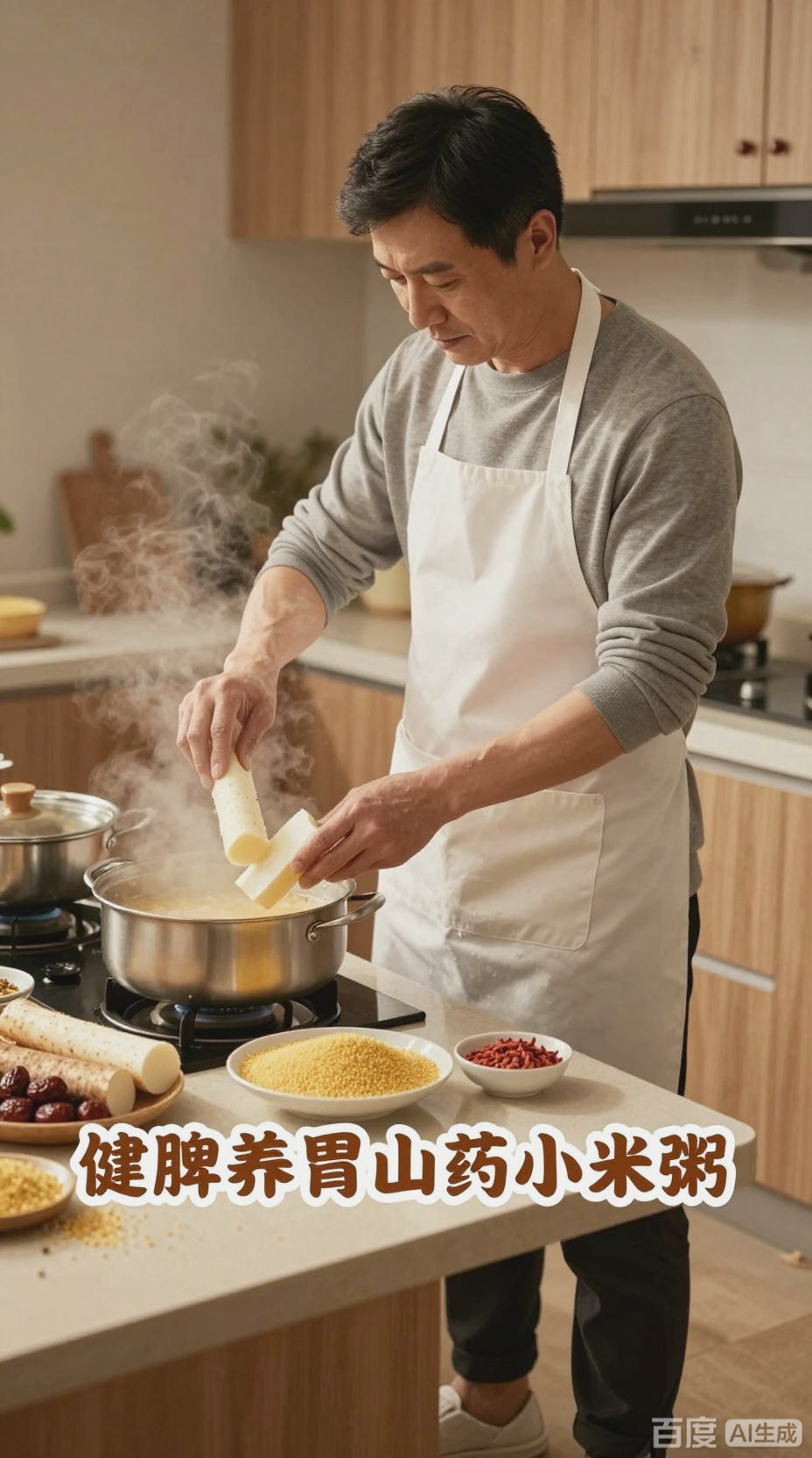 山药小米粥，健脾养胃之选
