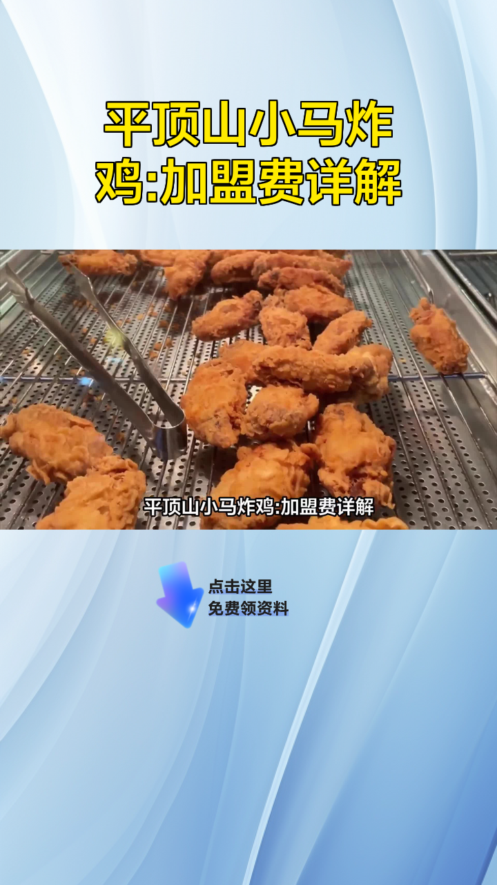 平顶山小马炸鸡:加盟费详解