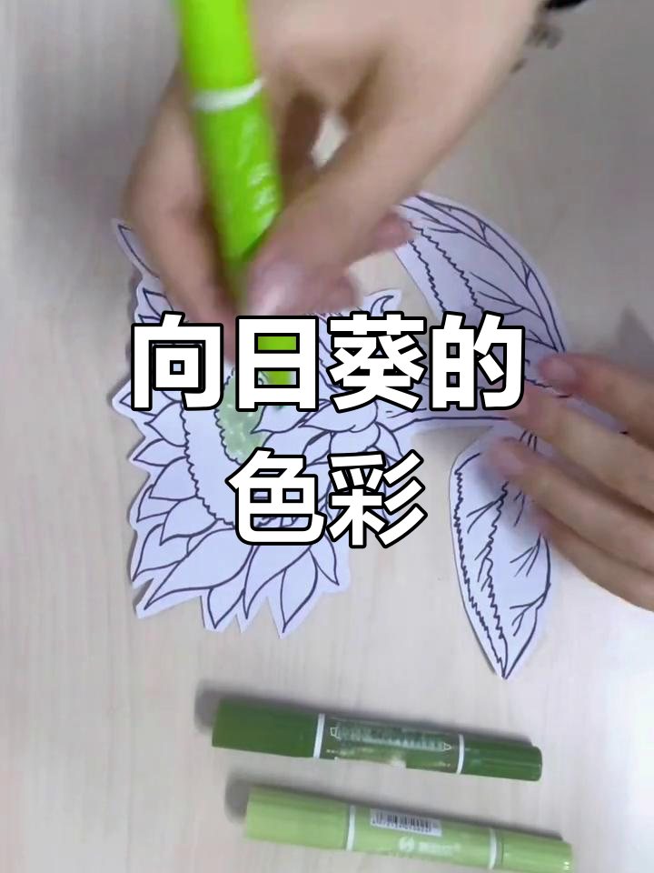 梵高的向日葵,热情如火;你心中的它又是什么色彩呢?