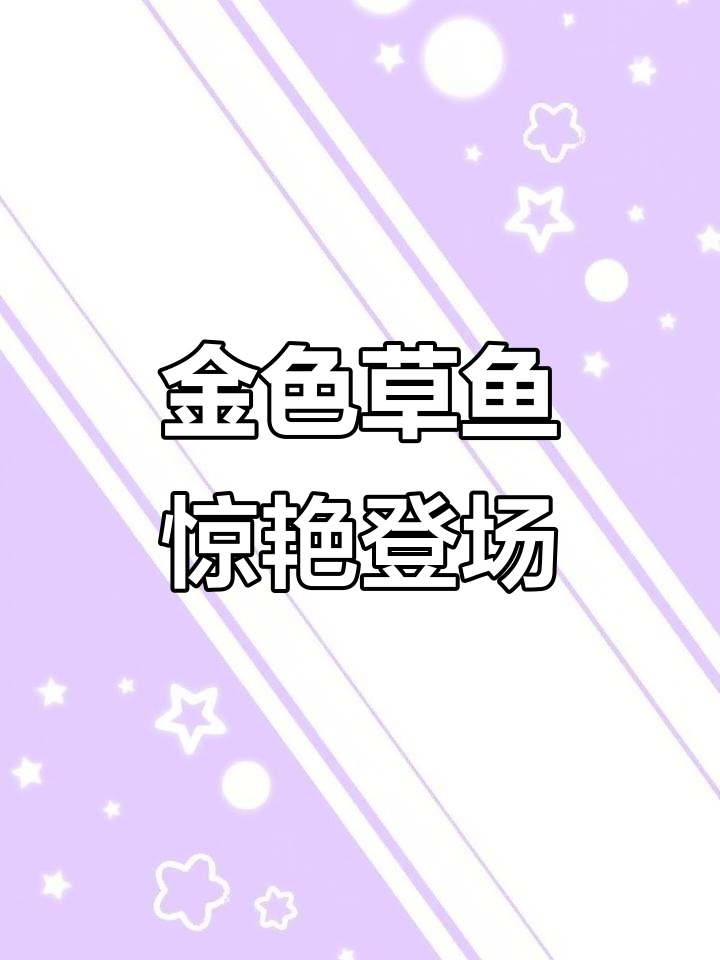 草鱼鳞片完美如金,钓鱼人惊叹老板娘是福星