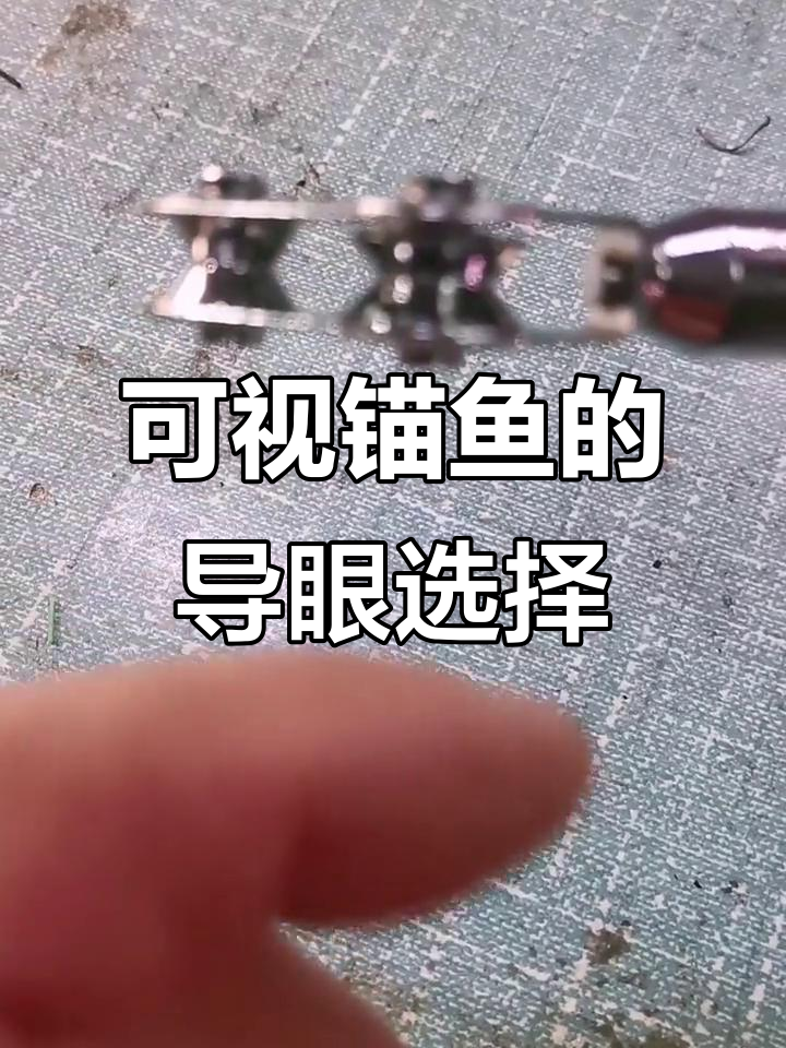 导眼与滑轮的选择:哪种更适合可视锚鱼?