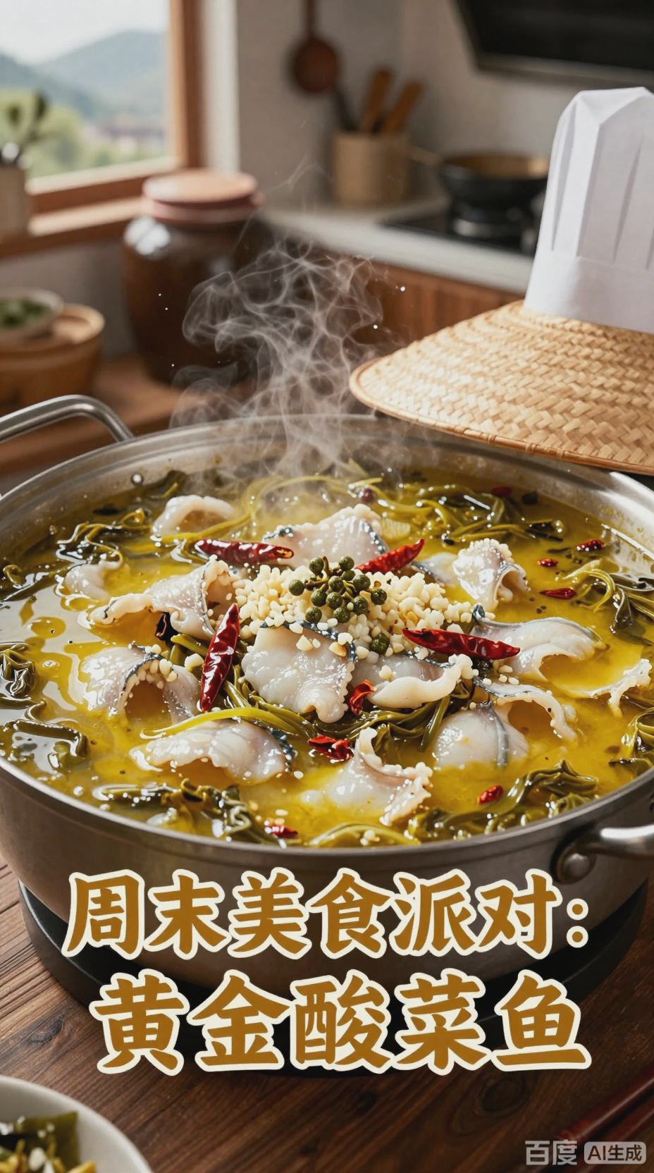 黄金酸菜鱼，美味新体验