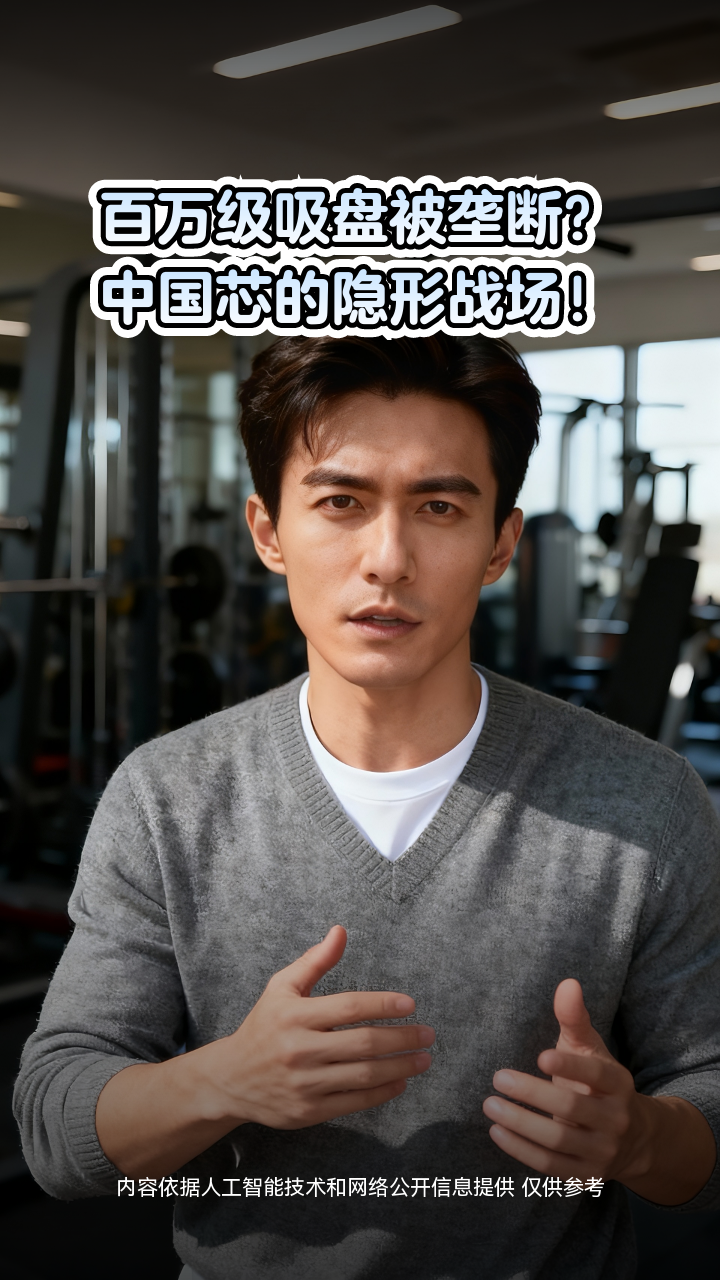 百万级吸盘被垄断?中国芯的隐形战场!