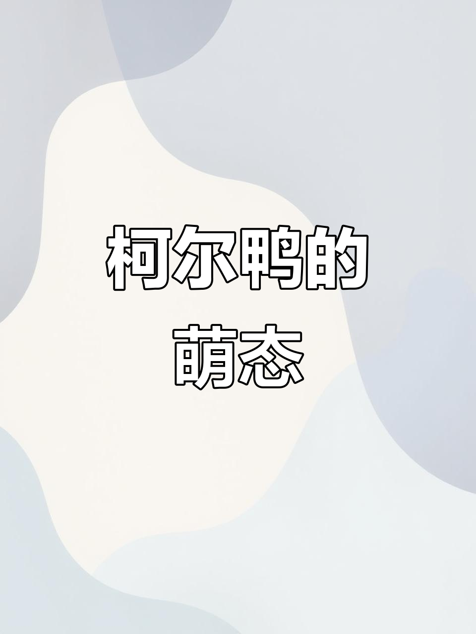柯尔鸭的成长故事：从普通小鸭子到明星宠物的蜕变