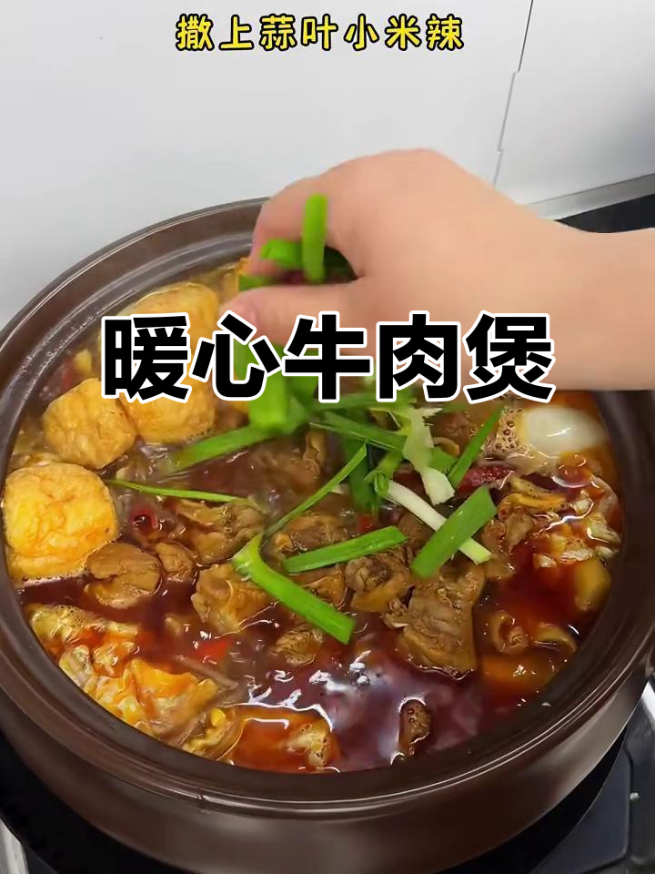 天冷来碗牛肉粉丝煲,软烂入味,配菜炖得恰到好处!