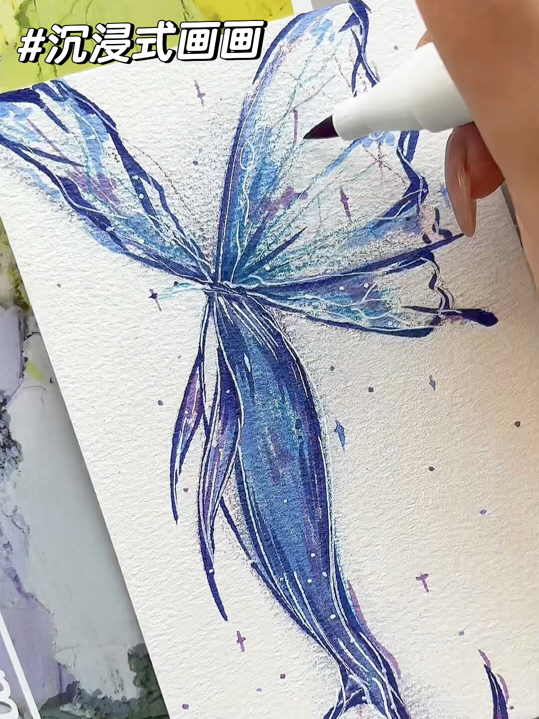 蝴蝶和鲸鱼