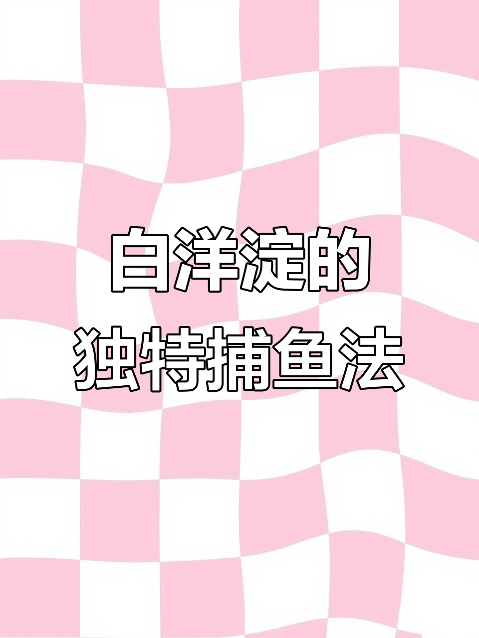 白洋淀传统捕鱼技艺:古老工具与现代技术的完美结合
