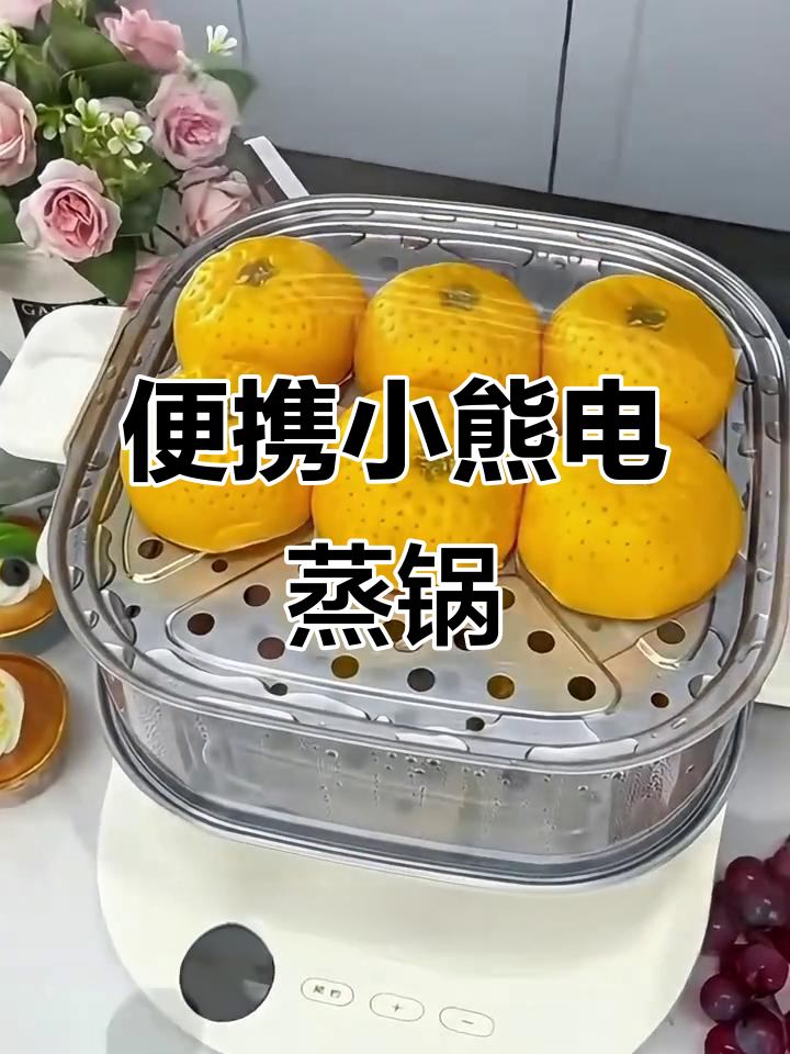 小巧电蒸锅,早餐预约功能超实用