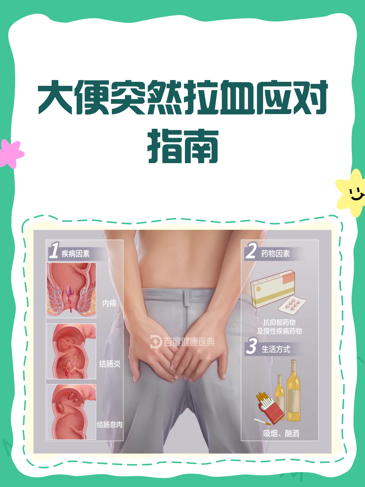 大便突现大量血?别慌,这样应对!