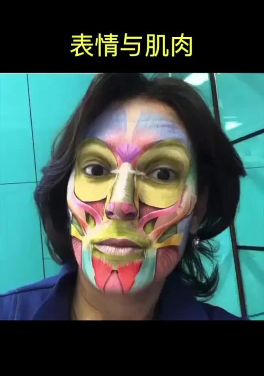 面部每一个表情都是一块或几块肌肉支配,皮笑肉不笑是不可能的