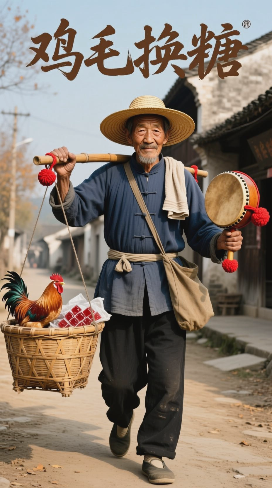 鸡毛换糖,精神永传