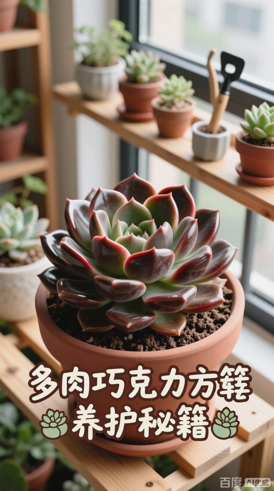 多肉巧克力方砖种植指南