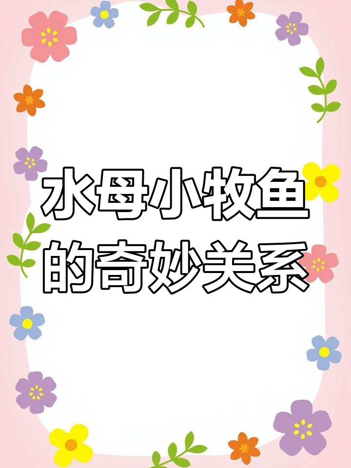 水母和小木鱼:默契合作,捕食与诱饵的完美配合